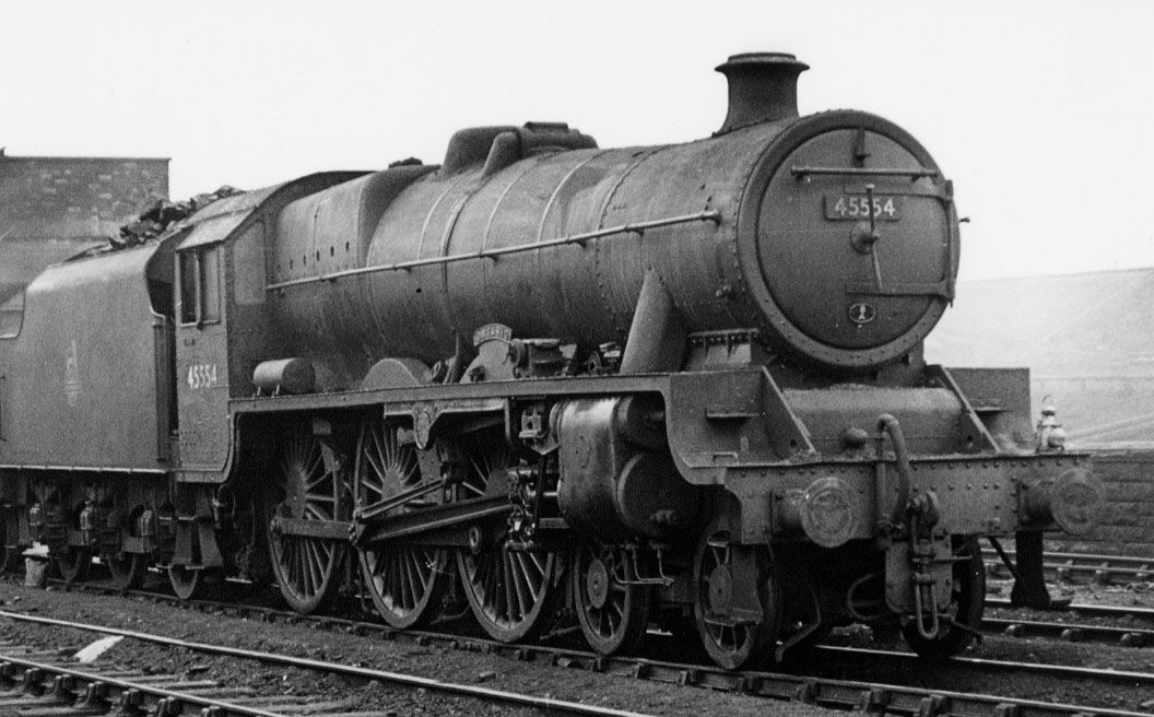 45554 Ontario at Edge Hill MPD, 13 March 1960