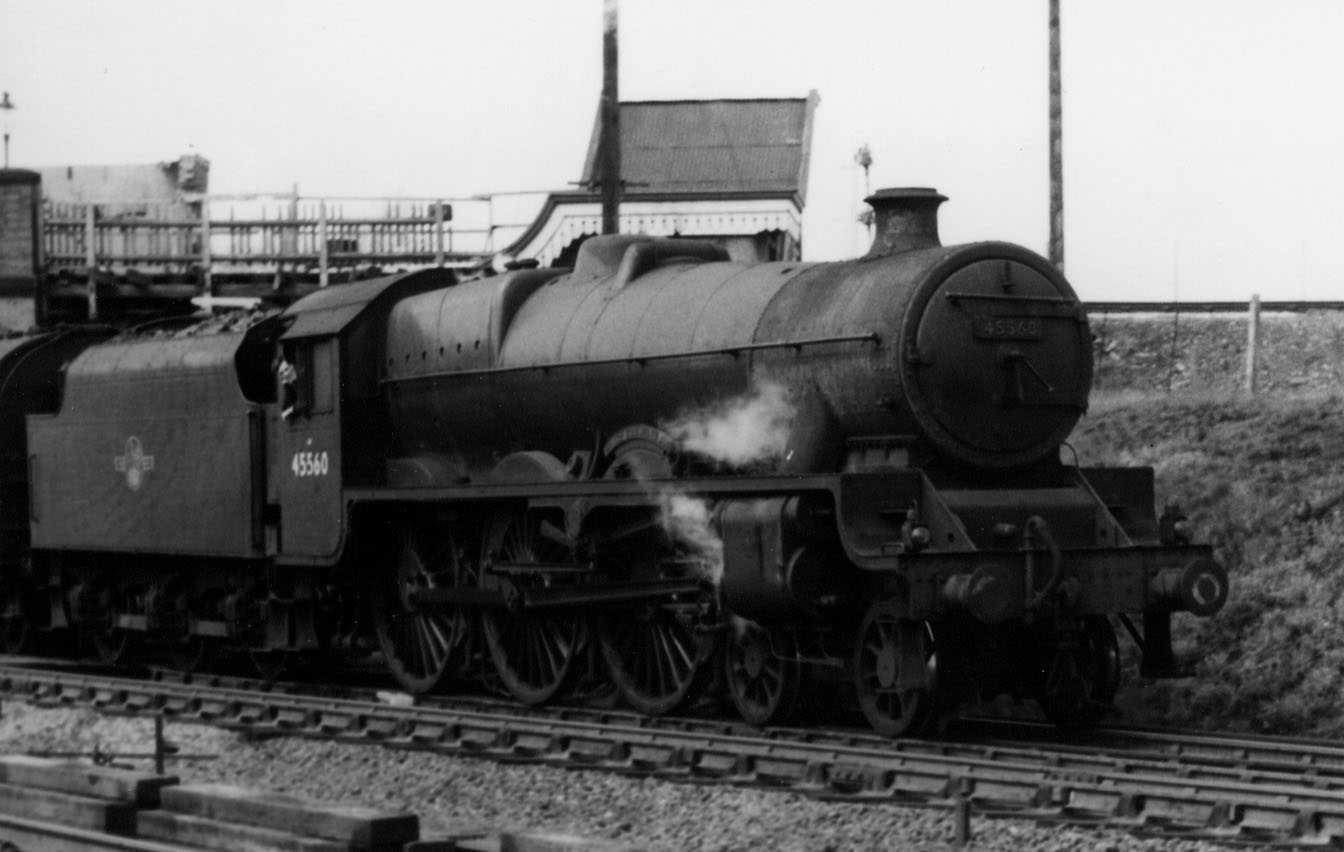 45560 Prince Edward Island at Tamworth on 11 November 1961