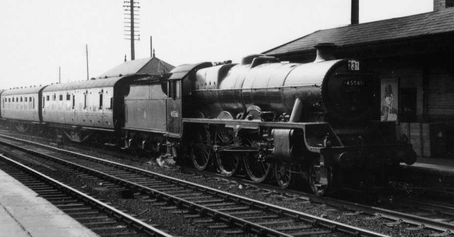 45561 Saskatchewan at Bromsgrove on 29 September 1956