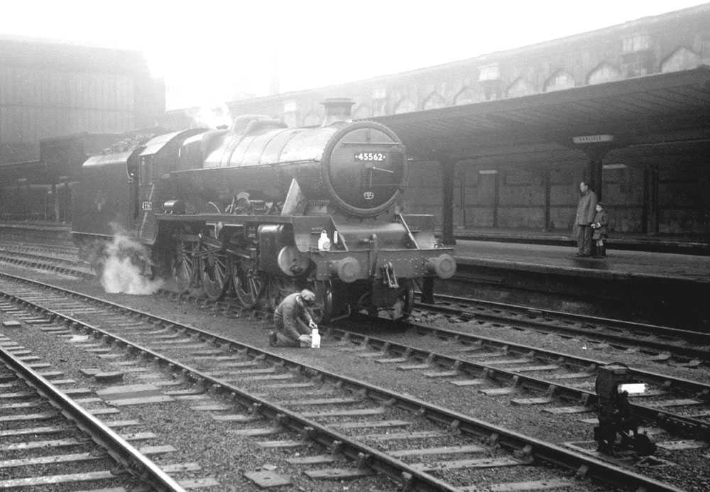 45562 Alberta at Carlisle, 25 February 1967