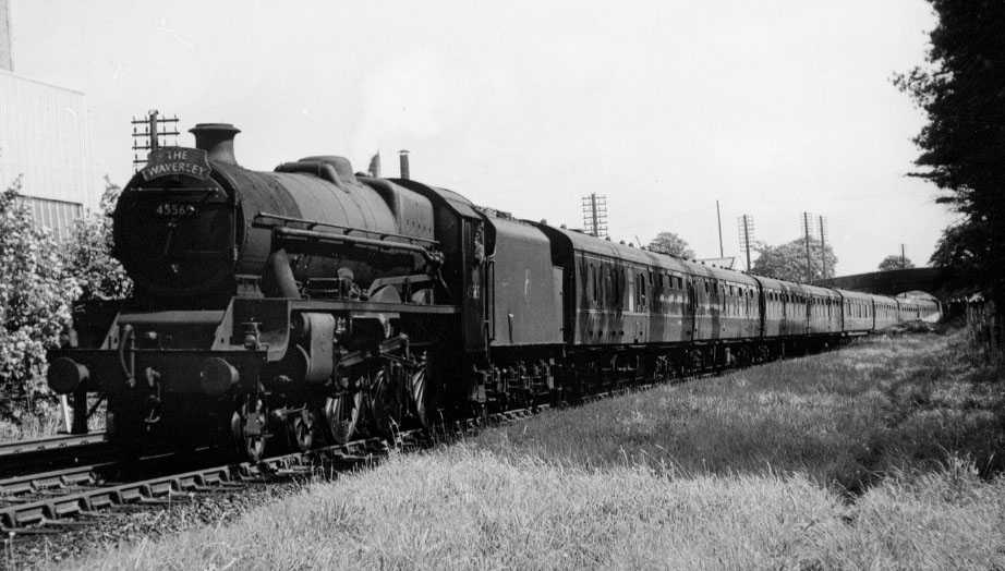 45565 Victoria at Appleby, 31 July 1965