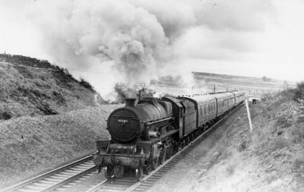 45583 Assam ascending Shap on 6 May 1964