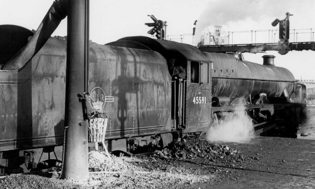 45591 Udaipur at Rugby on 10 January 1963