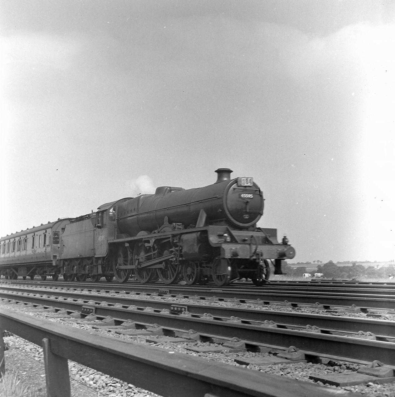 45595 Southern Rhodesia believed to be at Dutton in 1955