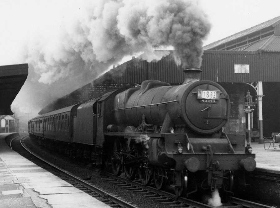 45595 Southern Rhodesia at Oxenholme, 9 September 1961