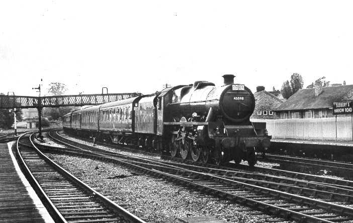 45598 Basutoland at Sudbury & Harrow Road