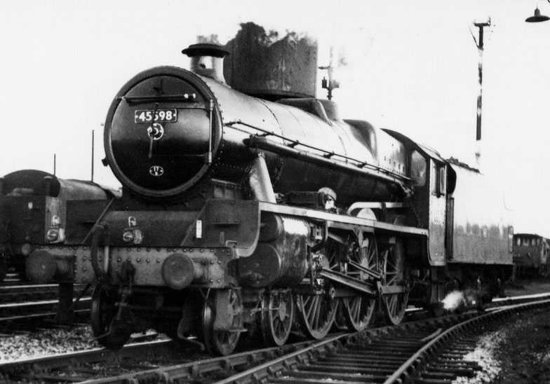 45598 Basutoland at Shrewsbury on 12 July 1963