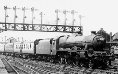 45599 Bechuanaland at Chester, 5 July 1952