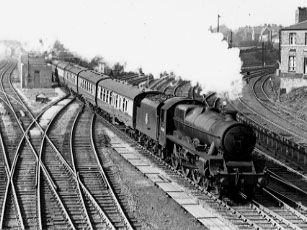 45601 British Guiana at Heaton Norris, 28 April 1956