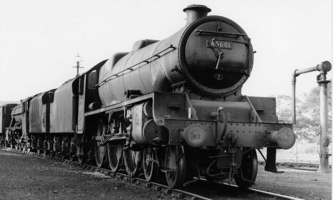 45601 British Guiana at Carnforth MPD, 15 July 1964