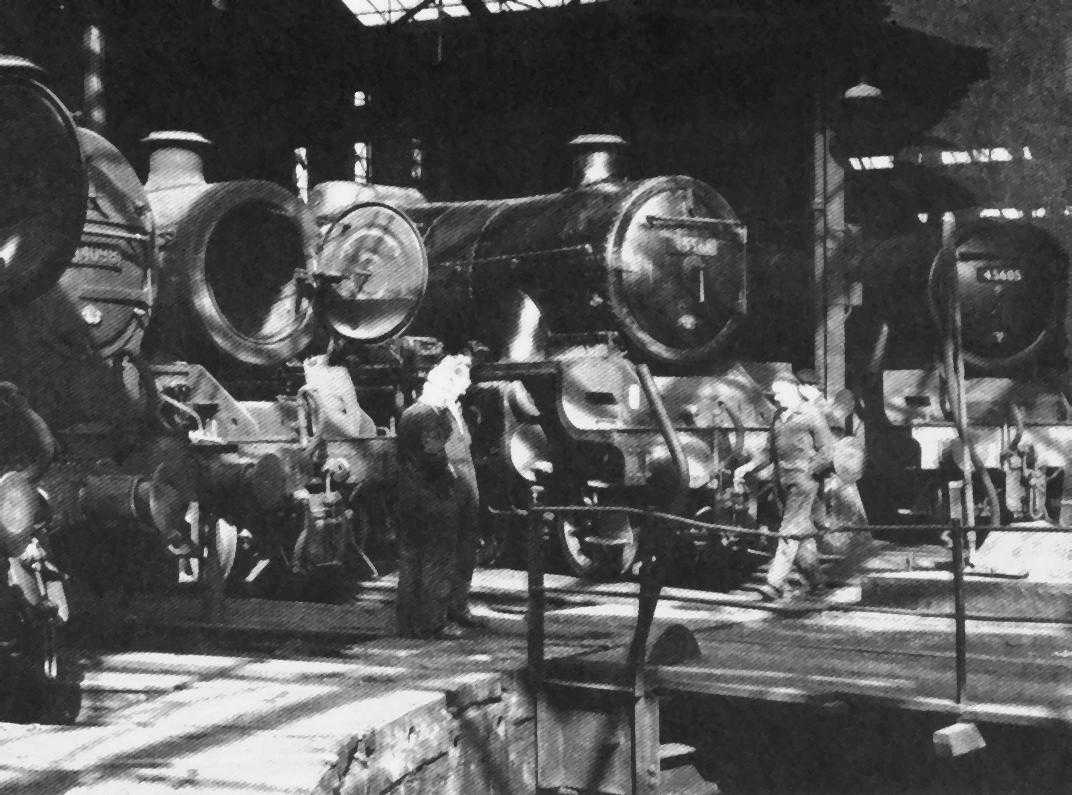 45605 Cyprus at the back of Leeds Holbeck shed