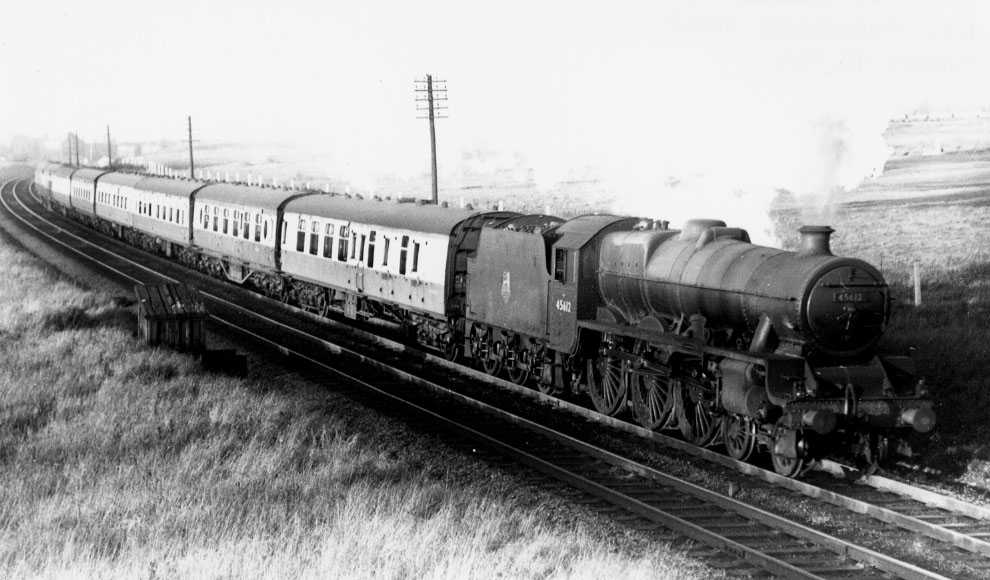 45612 Jamaica at Cheadle Heath, 6 December 1953