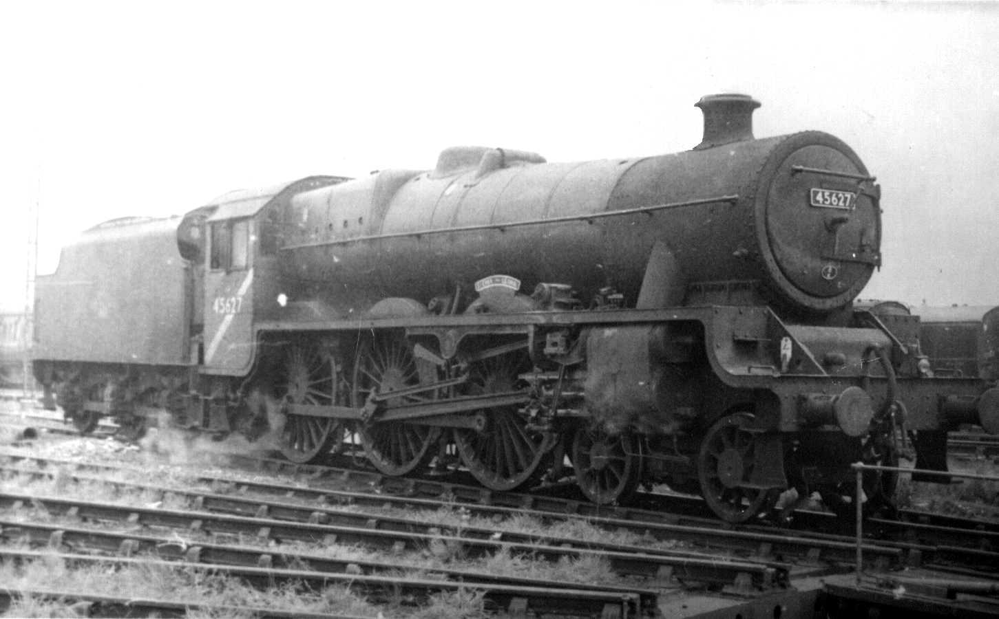 45627 Sierra Leone at Blackpool North, 19 July 1965