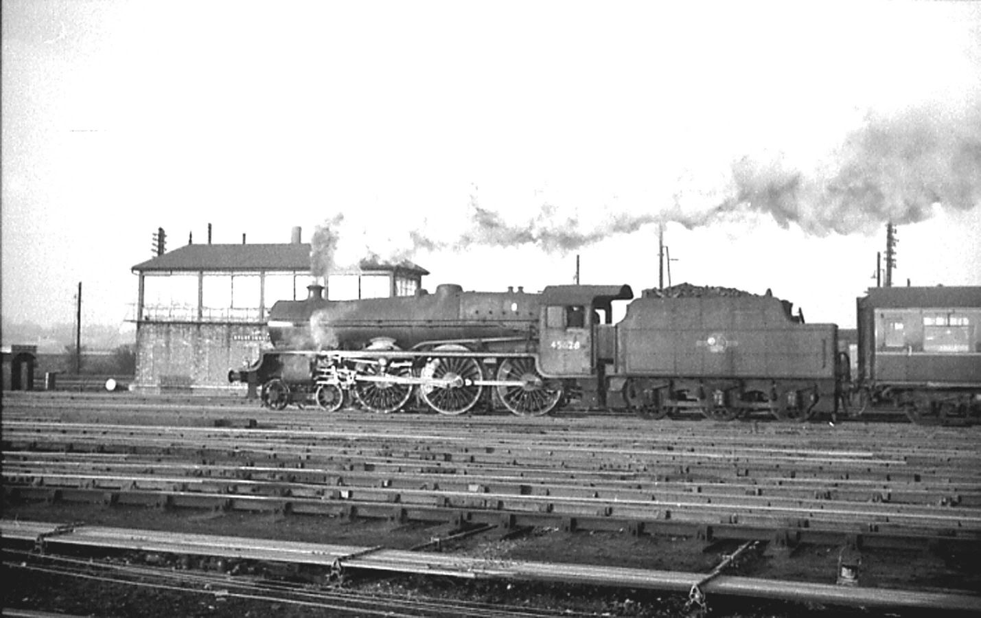 45628 Somaliland at Brent (Cricklewood) in 1962