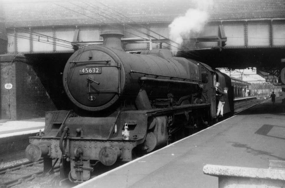 45632 Tonga at Guide Bridge on 23 May 1964 