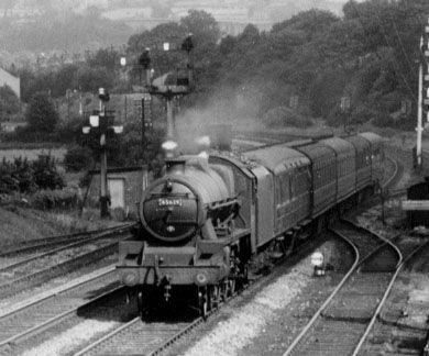 45639 Raleigh at Bingley in July 1958