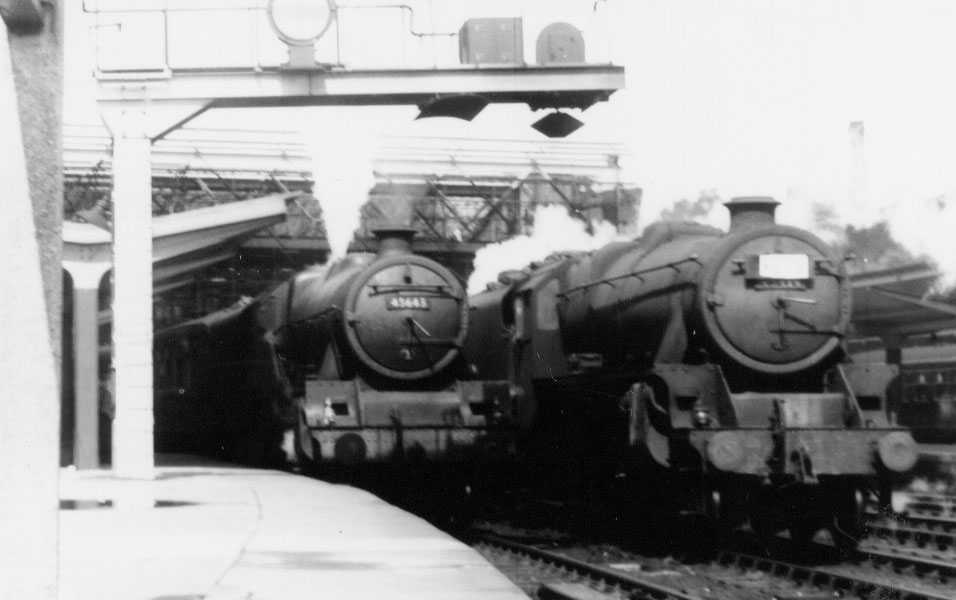 45643 Rodney at Carlisle on 12 August 1958 