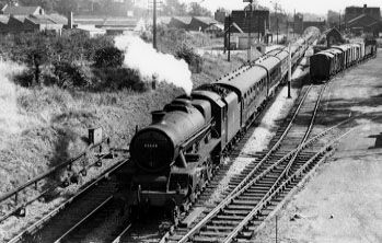 45648 Wemyss at Northend, 31 August 1958