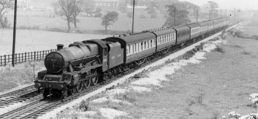 45650 Blake at Bramhall on 18 May 1952