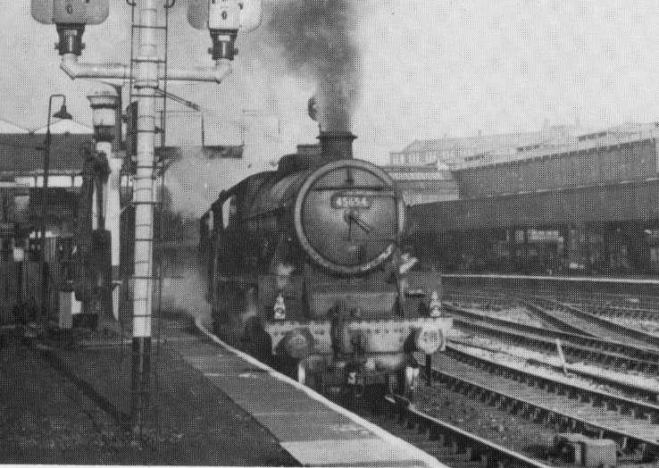 45654 Hood at Manchester Victoria, March 1966