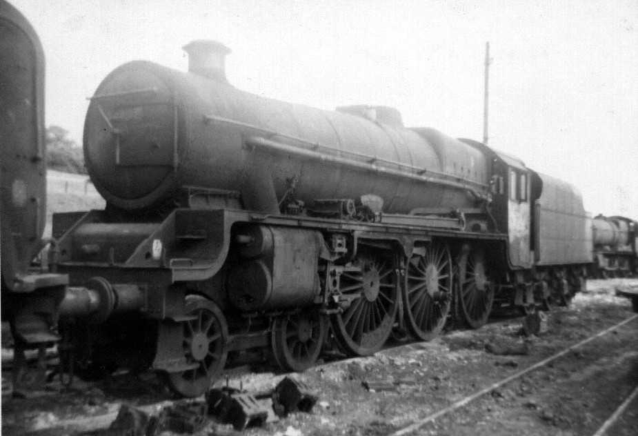 45655 Keith awaiting disposal at Bridgend scrapyard