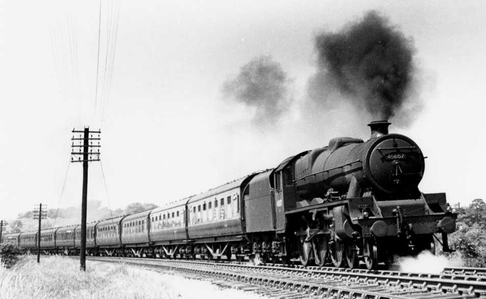 45657 Tyrwhitt at Heaton Mersey on 13 June 1949