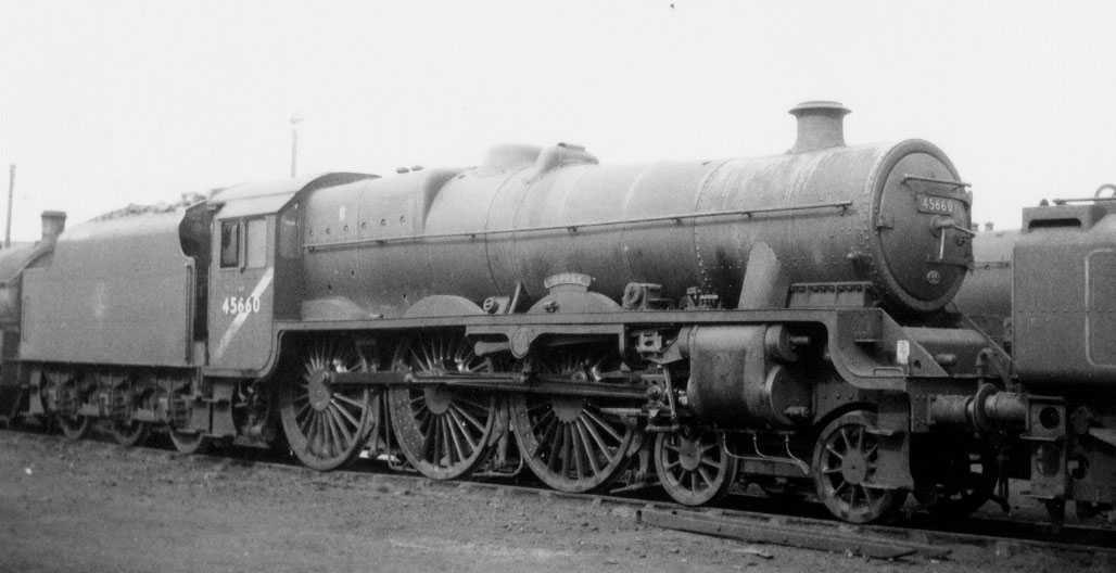 45660 Rooke at Holbeck MPD in March 1965