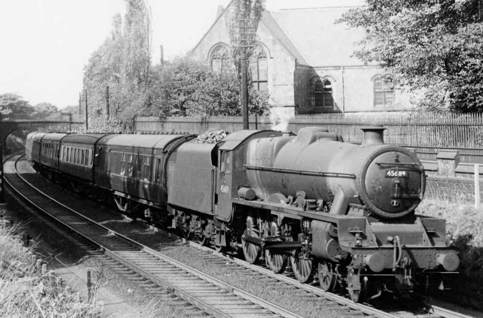 45689 Ajax at Lancaster, 12 September 1959