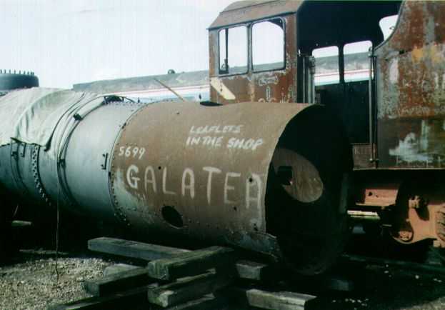 45699 Galatea awaiting restoration at Tyseley, 21 May 2000