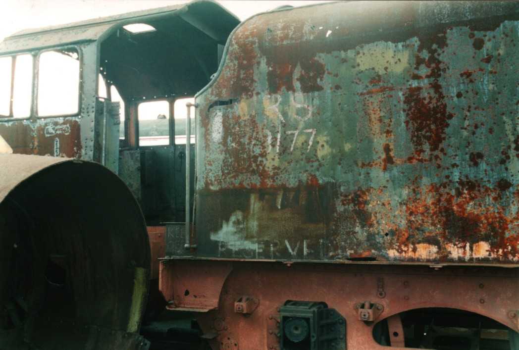 45699 Galatea awaiting restoration at Tyseley in 2001