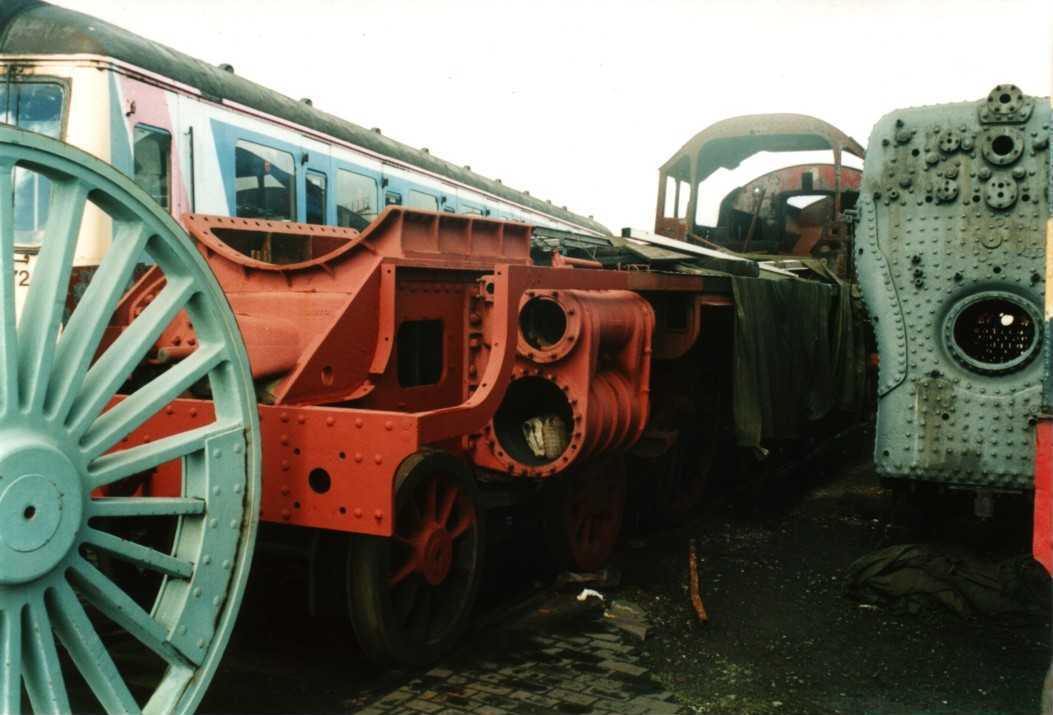 45699 Galatea awaiting restoration at Tyseley in 2001