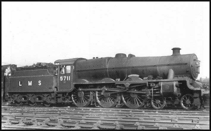 5711 Courageous prior to renumbering, at Newton Heath on 1 June 1948