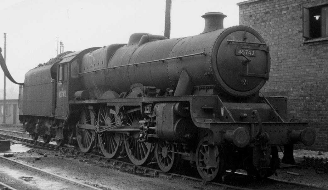 45742 Connaught at Polmadie on 31 March 1961