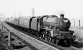 45553 Canada at Morecambe Sth Junction, 18 April 1960