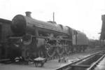 45553 Canada taken at Carnforth shed on 28 July 1962
