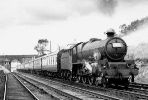 45585 Hyderabad at Hazel Grove, 31 May 1954