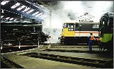 45593 Kolhapur at Barrow Hill Roundhouse