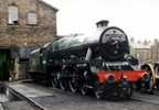 45596 Bahamas preserved at Haworth on the Keighley & Worth Valley Railway