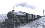 45669 Fisher with a freight trains at Ashton, 7 August 1959