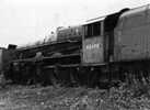 45690 Leander at Barry scrapyard, prior to preservation