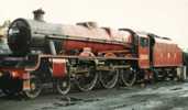 5690 Leander at Bridgnorth, Severn Valley Railway, October 1986