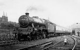 45701 Conqueror at Eccles Junction, June 1956