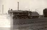 45734 Meteor at Patricroft shed on Boxing Day 1961 or 1962